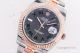 Swiss Grade Clone Rolex Datejust II EWF Cal.3235 2-Tone Rose Gold Green Roman 41 Watch (3)_th.jpg